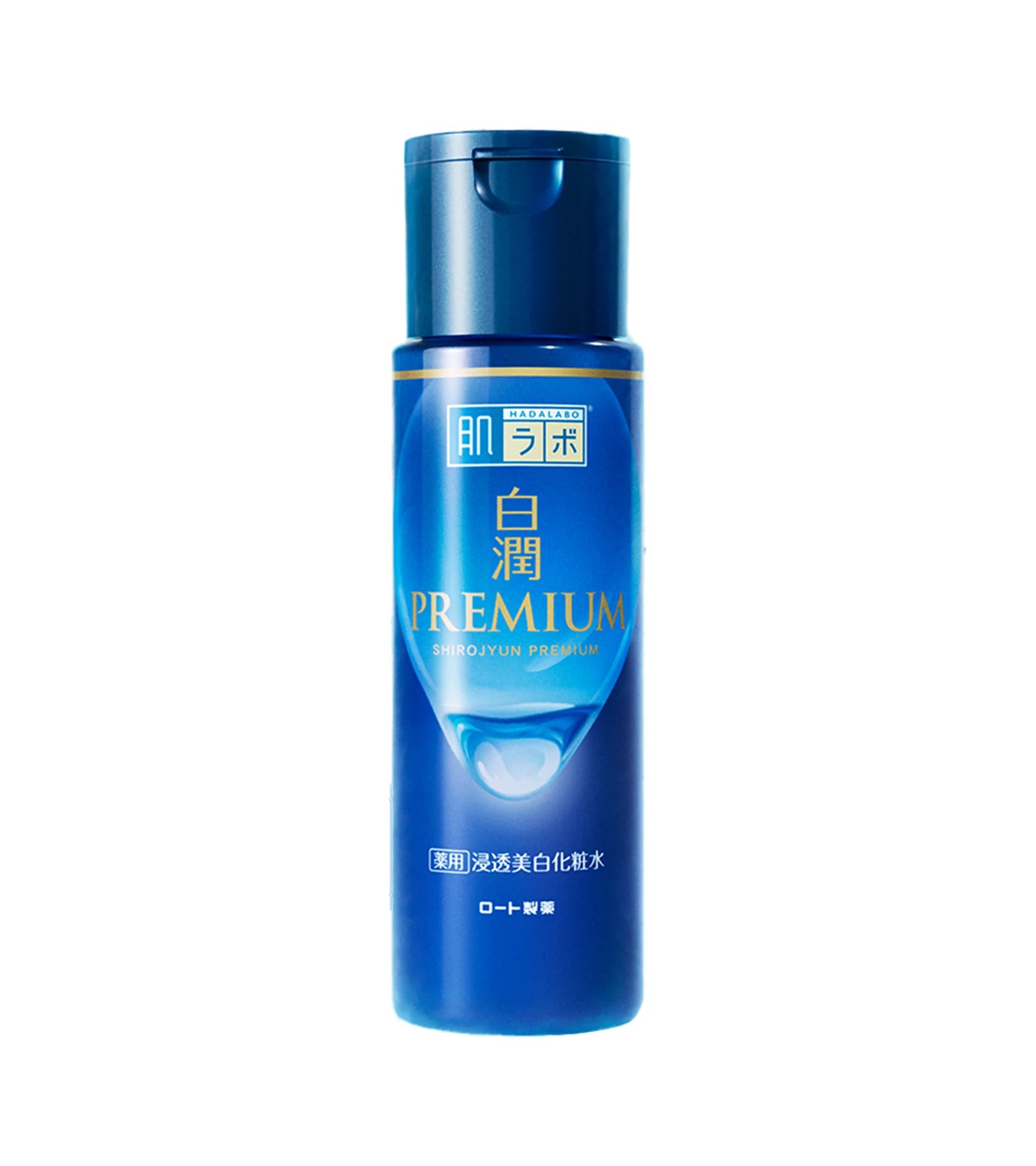 Rohto Mentholatum Hada Labo Shirojyun Premium Whitening Lotion 170m - light - Emart Skincare Bangladesh