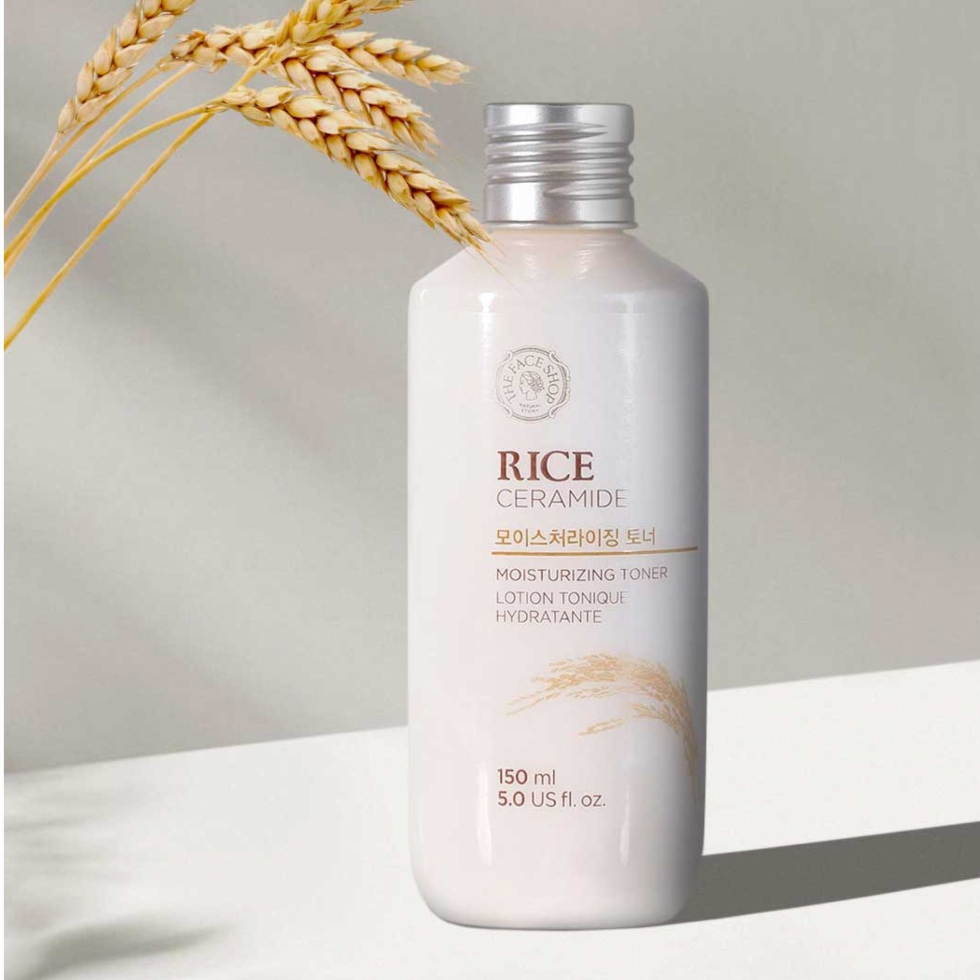 The face shop rice ceramide moisturizing toner - 150ml - Emart Skincare Bangladesh