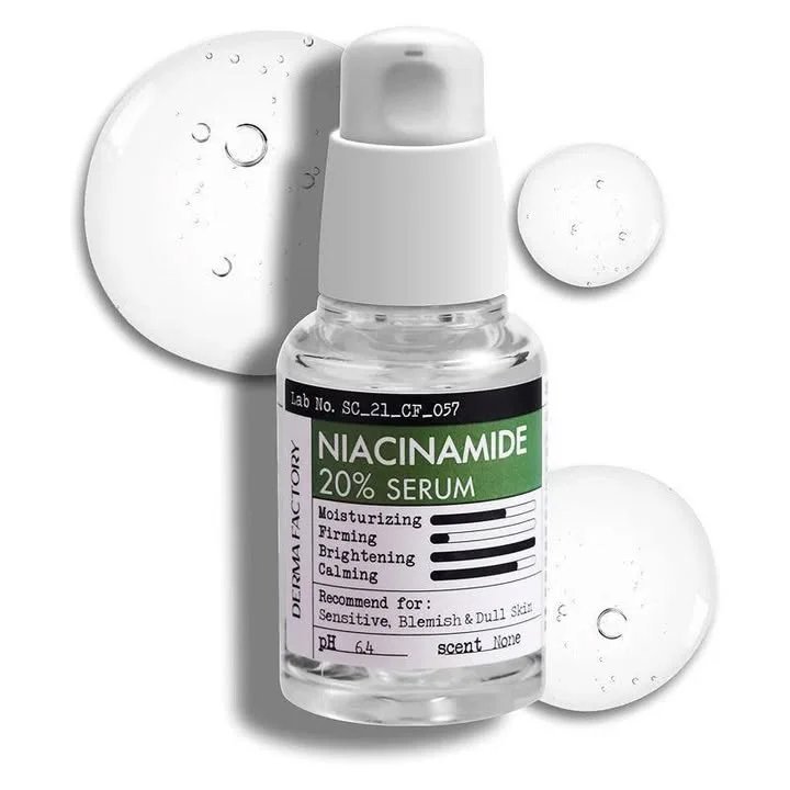 DERMA FACTORY Niacinamide 20% Serum 30ml - Emart Skincare Bangladesh