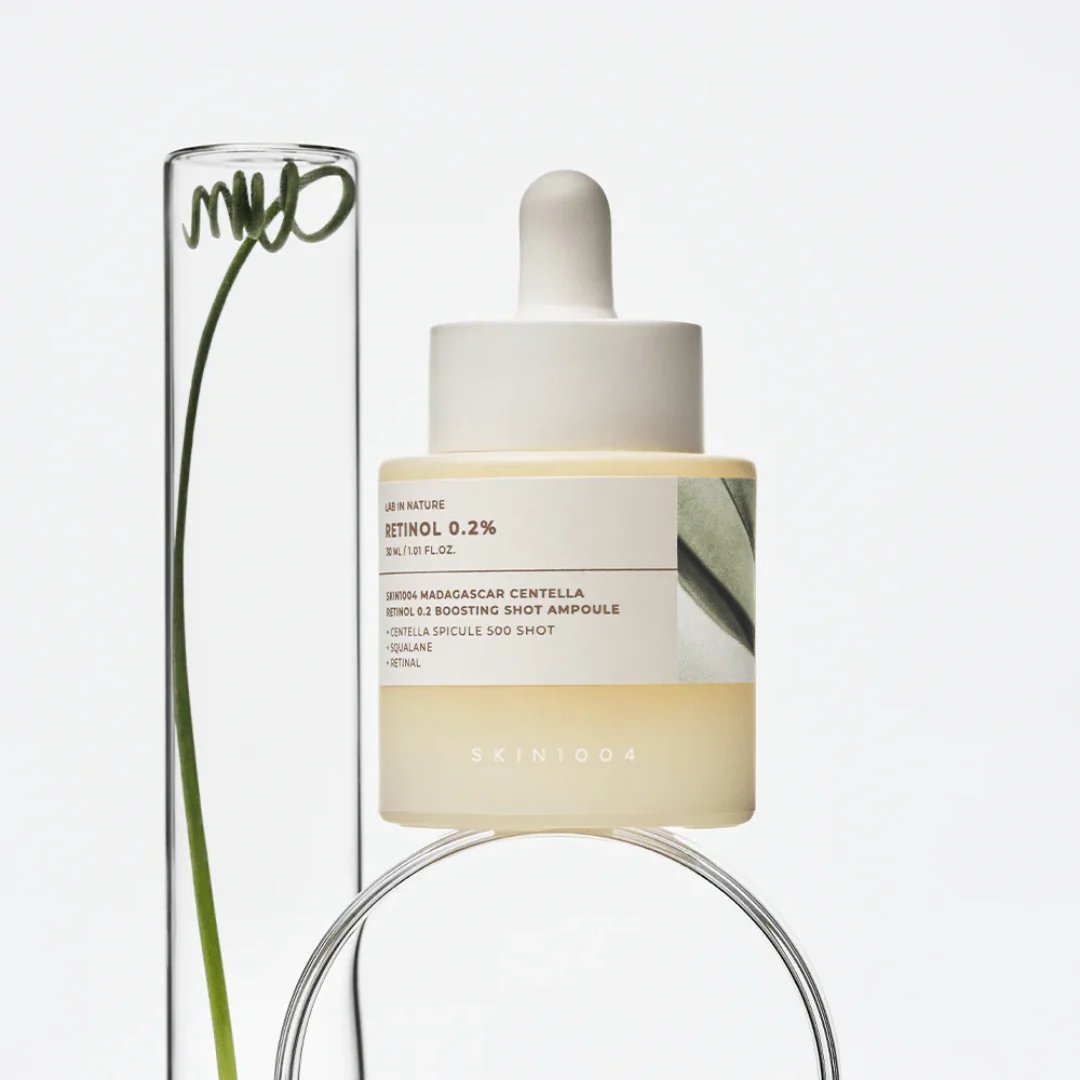 Skin1004 Madagascar Centella Retinol 0.2 Boosting Shot Ampoule 30ml - Emart Skincare Bangladesh