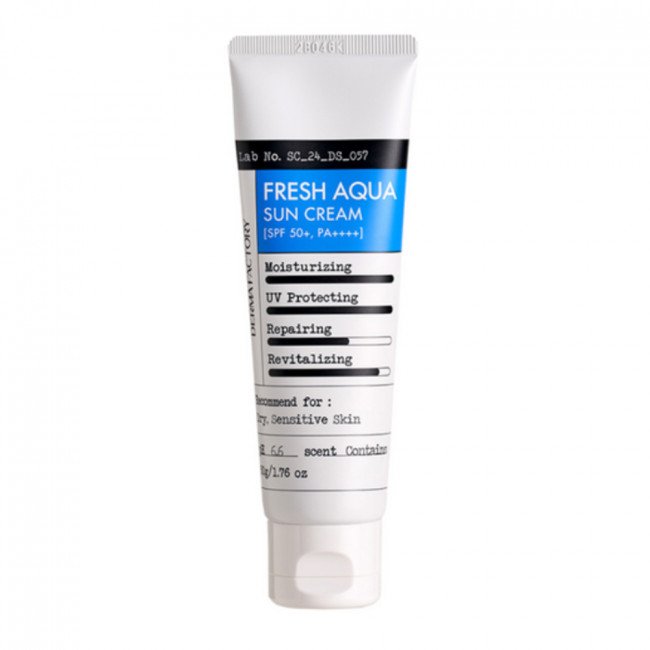 DERMA FACTORY Fresh Aqua Sun Cream SPF50+ PA++++ 50g - Emart Skincare Bangladesh