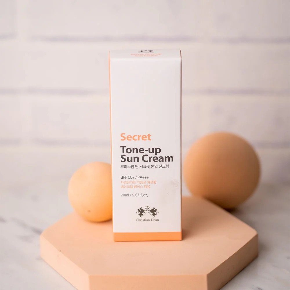 Christian Dean Secret Tone Up Sun Cream 70ml - Emart Skincare Bangladesh