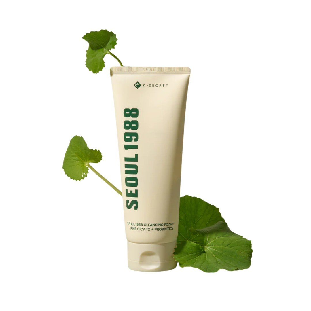 KSECRET SEOUL 1988 Cleansing Foam : Pine Cica 1% + Probiotics 150 ml - Emart Skincare Bangladesh