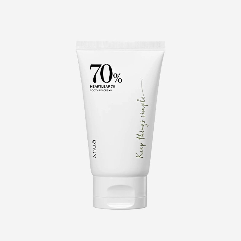ANUA Heartleaf 70% Soothing Cream 100ml - Emart Skincare Bangladesh