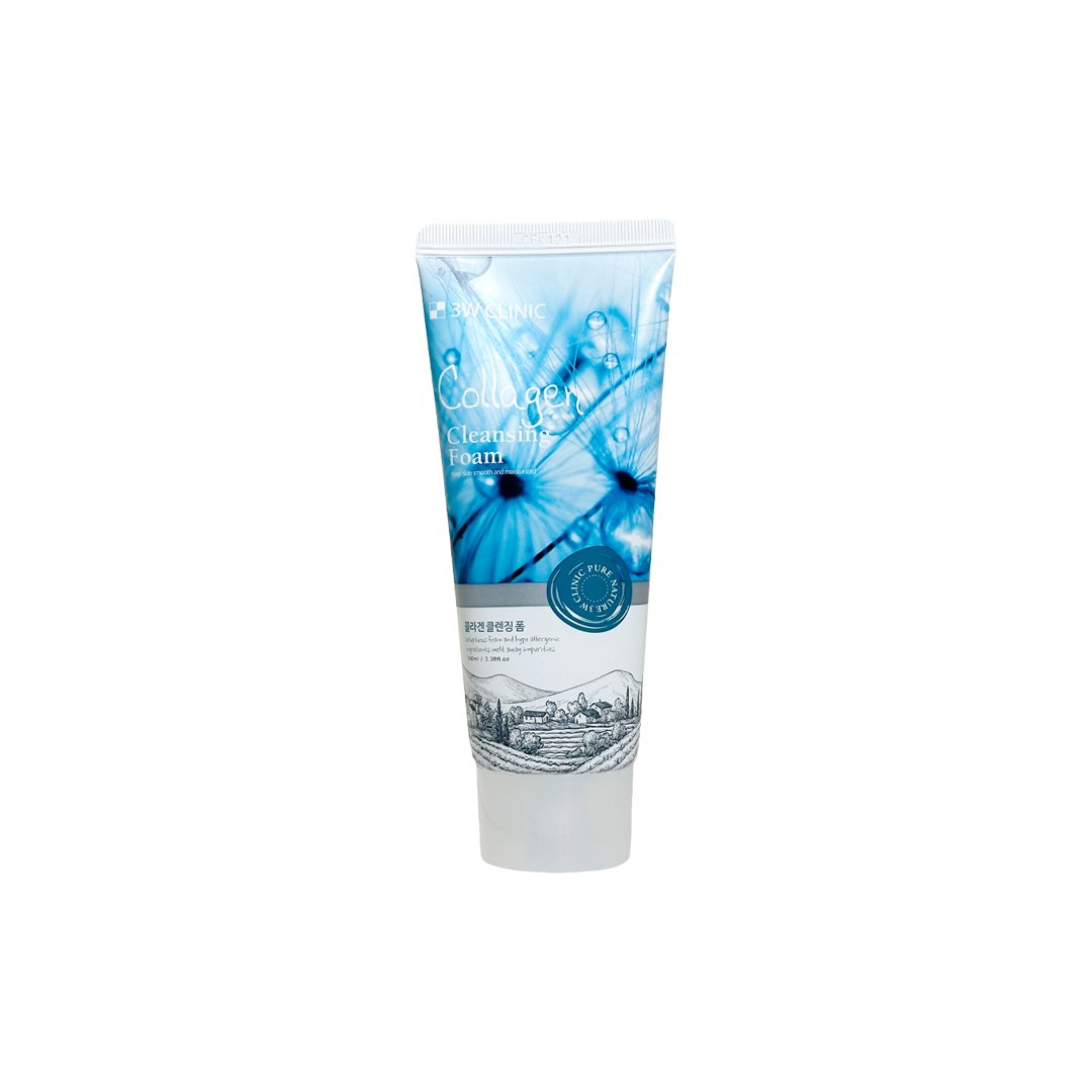 3W Clinic Collagen Cleansing Foam 100 ml - Emart Skincare Bangladesh