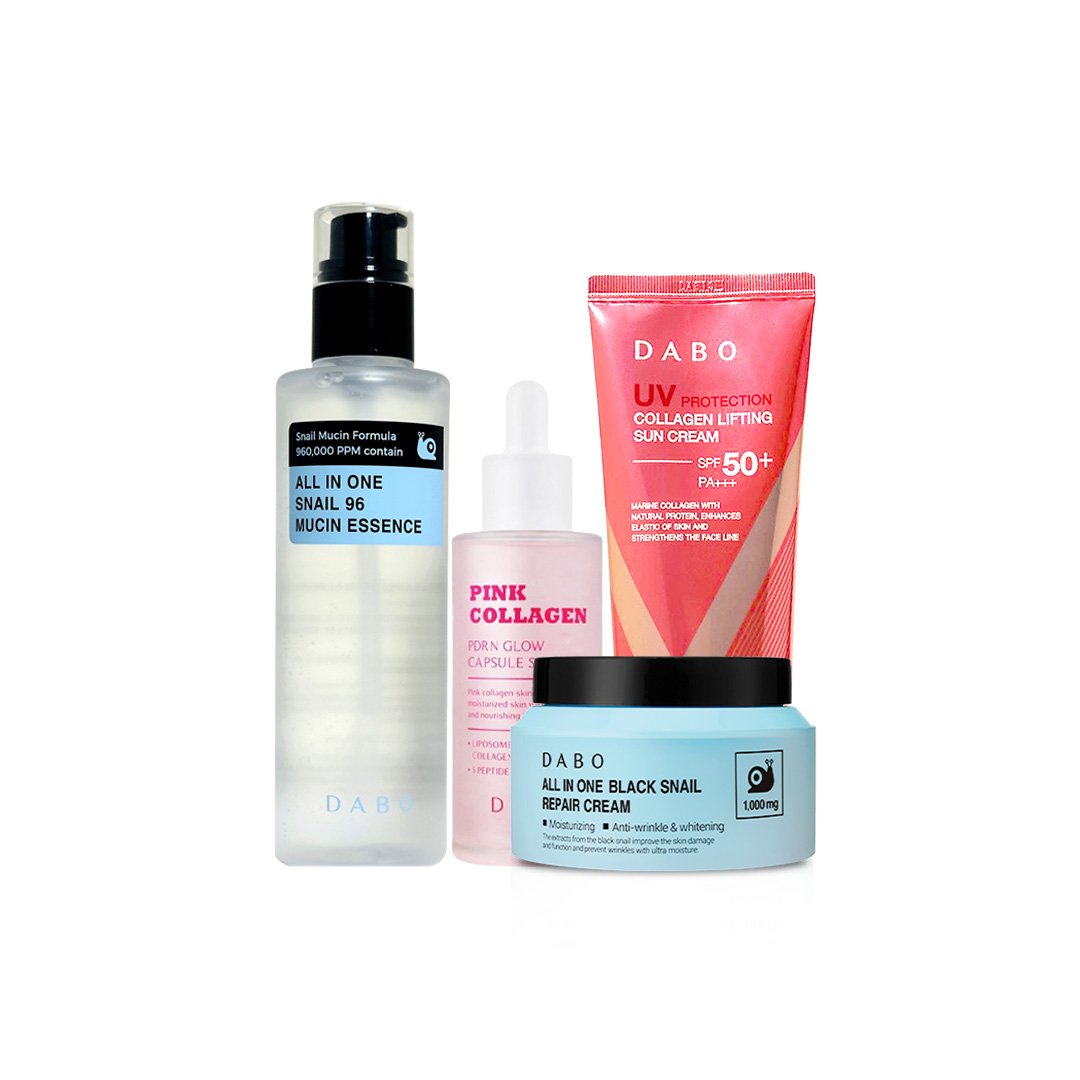 Dabo 4-Step Glass Skin Combo - Emart Skincare Bangladesh