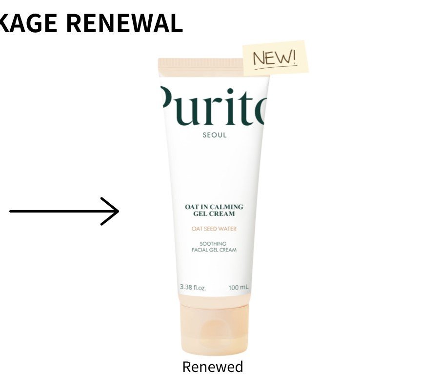 PURITO SEOUL Oat-In Calming Gel Cream 100ml - Emart Skincare Bangladesh
