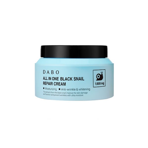 Dabo All In One Black Snail Repair Cream 100gm - Emart Skincare Bangladesh