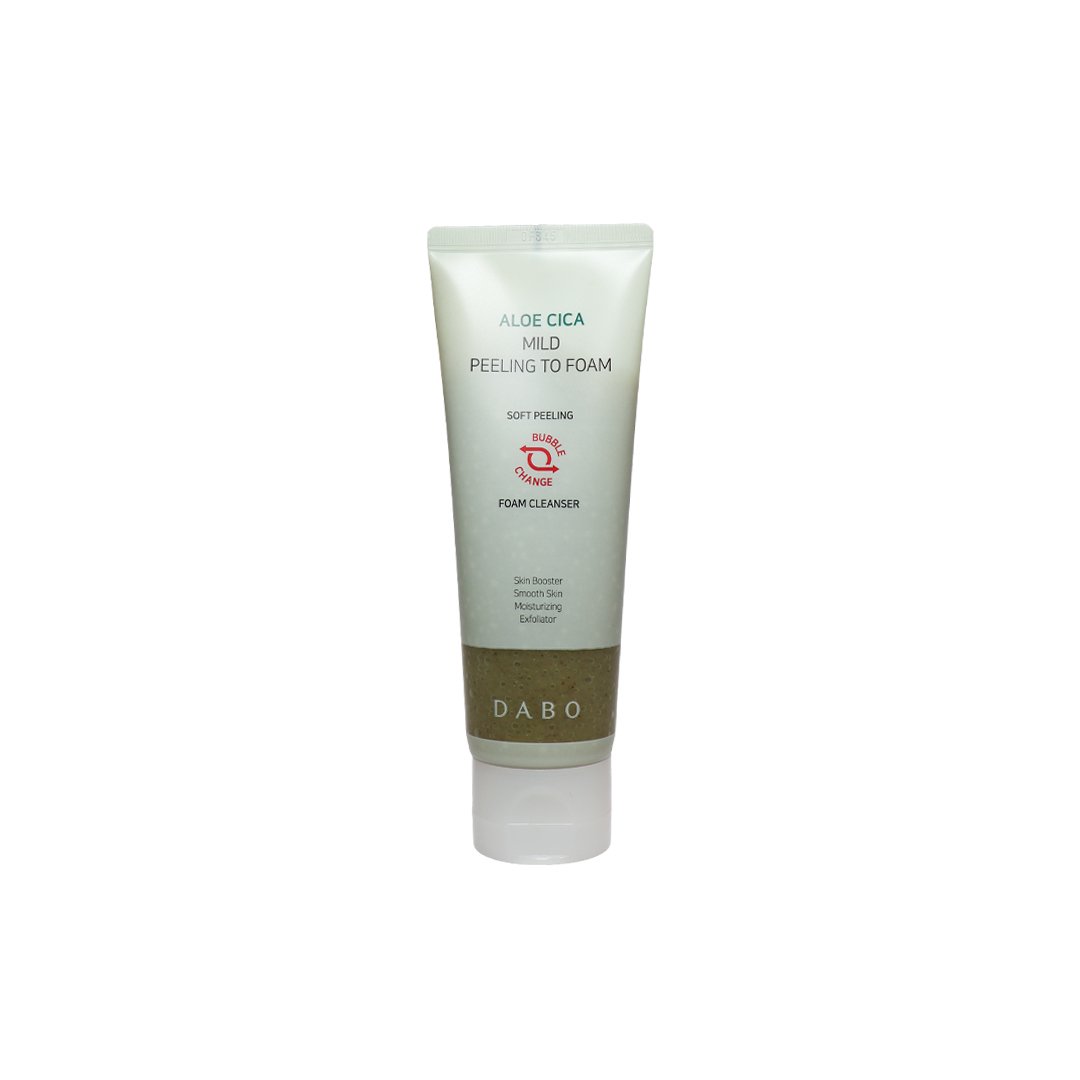 Dabo Aloe Cica Mild Peeling To Foam 120ml - Emart Skincare Bangladesh