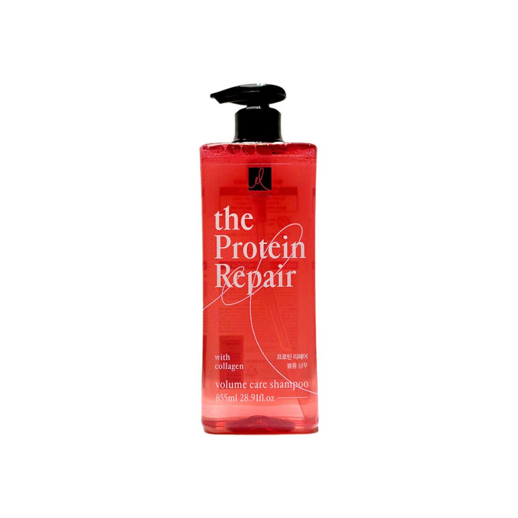 Elastine The Protein Repair With Collagen Volume Care Shampoo 855 ml - Emart Skincare Bangladesh