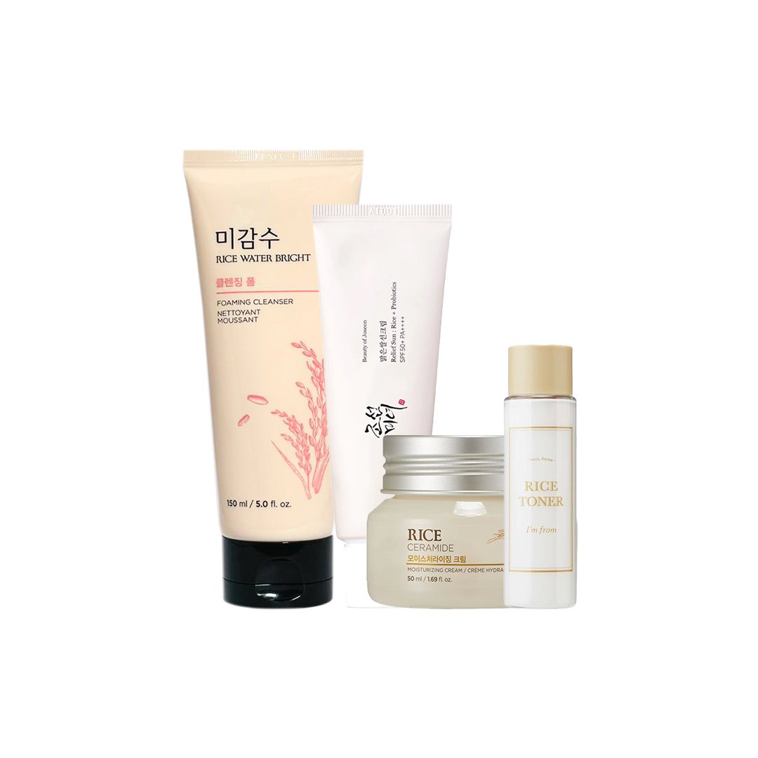 Glass Skin Brightening Rice Combo - Emart Skincare Bangladesh