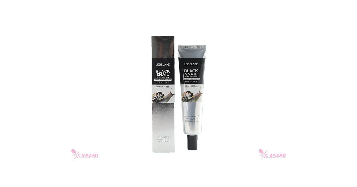 Lebelage Black Snail Eye Cream EX 40ML - Emart Skincare Bangladesh
