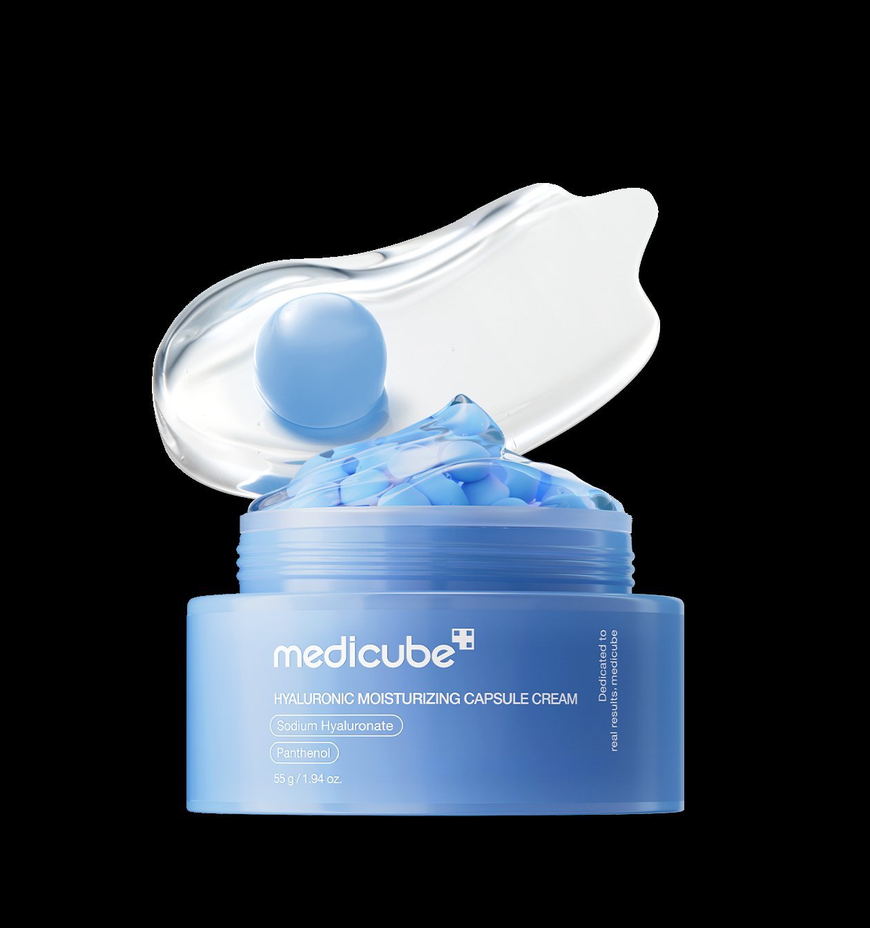 Medicube HYALURONIC MOISTURIZING CAPSULE CREAM 55g - Emart Skincare Bangladesh