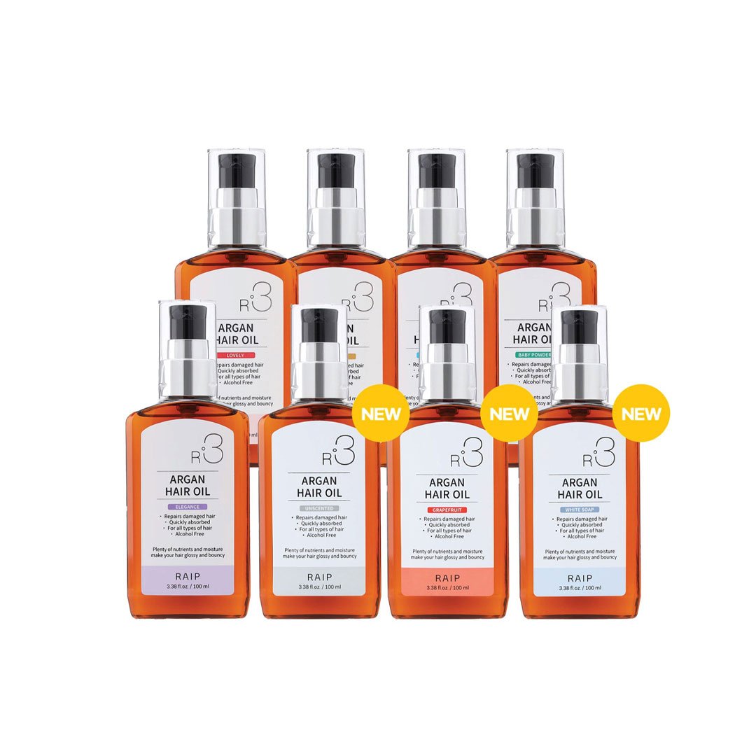 Raip R3 Argan Hair Oil 100 ml - WHITE SOAP - Emart Skincare Bangladesh