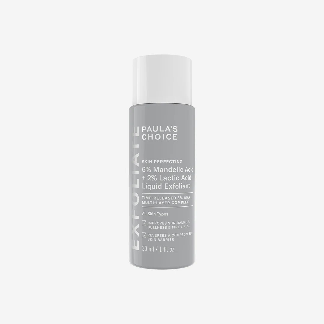Paula’s Choice 6% Mandelic Acid + 2% Lactic Acid Liquid Exfoliant 30ml - Emart Skincare Bangladesh