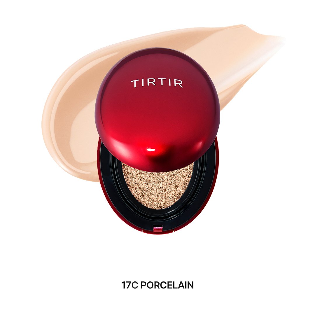 Tirtir Mask Fit Red Cushion 17C Porcelain (Mini) 4.5g - Emart Skincare Bangladesh