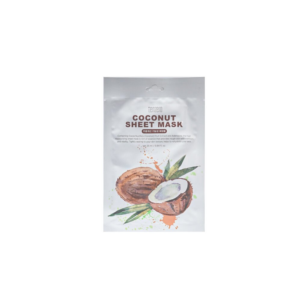 Tenzero Sheet Mask 25 ml – COCONUT - Emart Skincare Bangladesh
