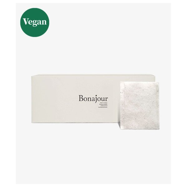 Bonajour 3-layer Pure Cotton Pads 80EA - Emart Skincare Bangladesh