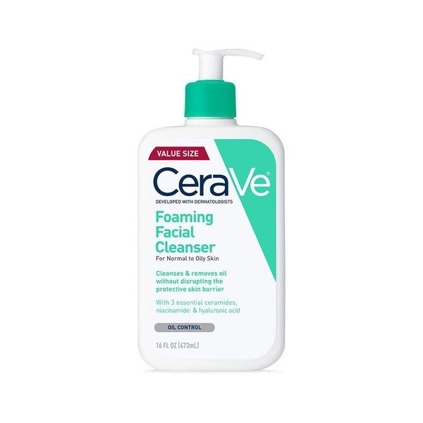 Cerave Foaming Facial Cleanser – 473 ml - Emart Skincare Bangladesh
