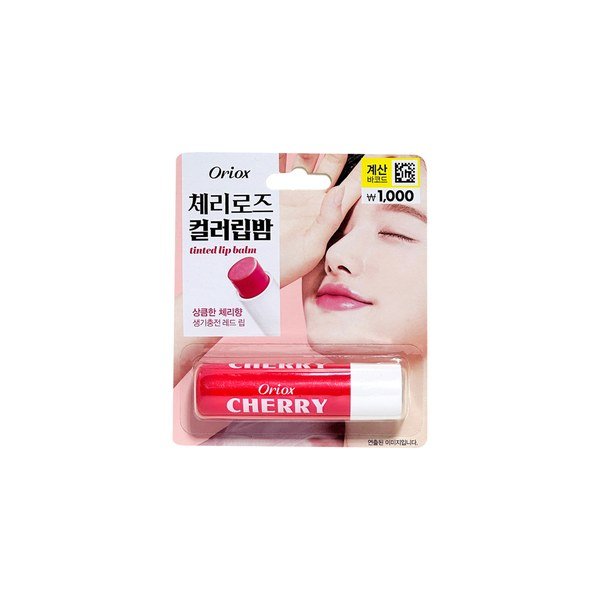 Oriox Color Lip Balm 4.8g - CHERRY - Emart Skincare Bangladesh