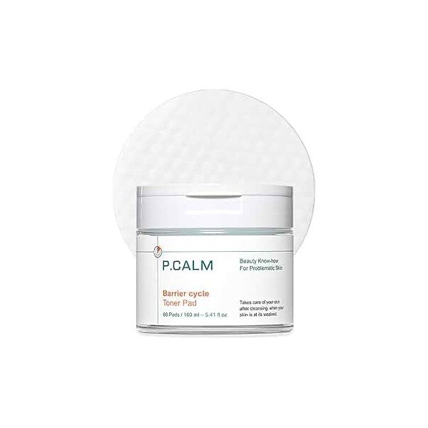 P.CALM Barrier Cycle Toner Pad 160ml - Emart Skincare Bangladesh