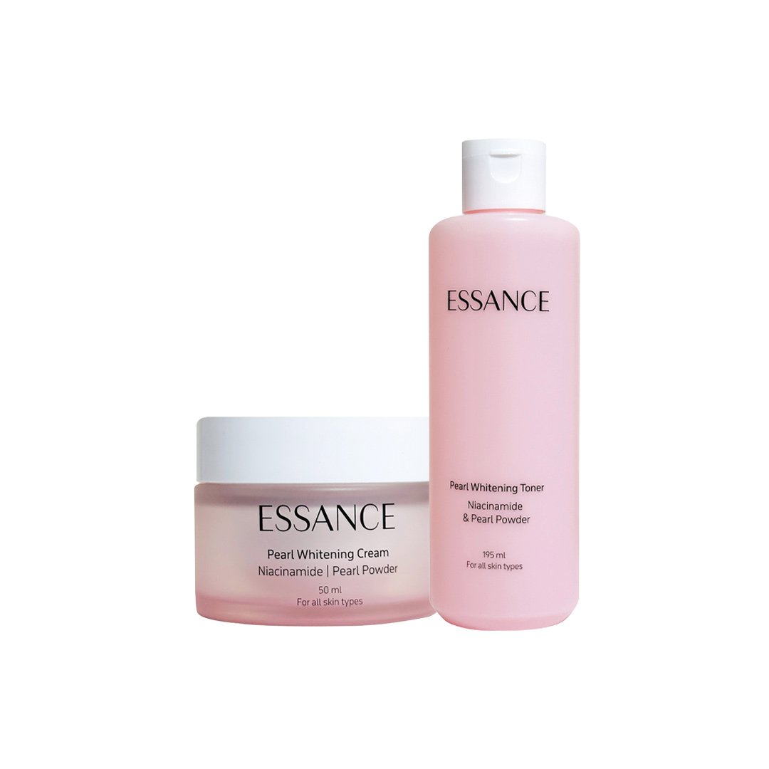 Essance Pearl Whitening Cream And Toner - Emart Skincare Bangladesh