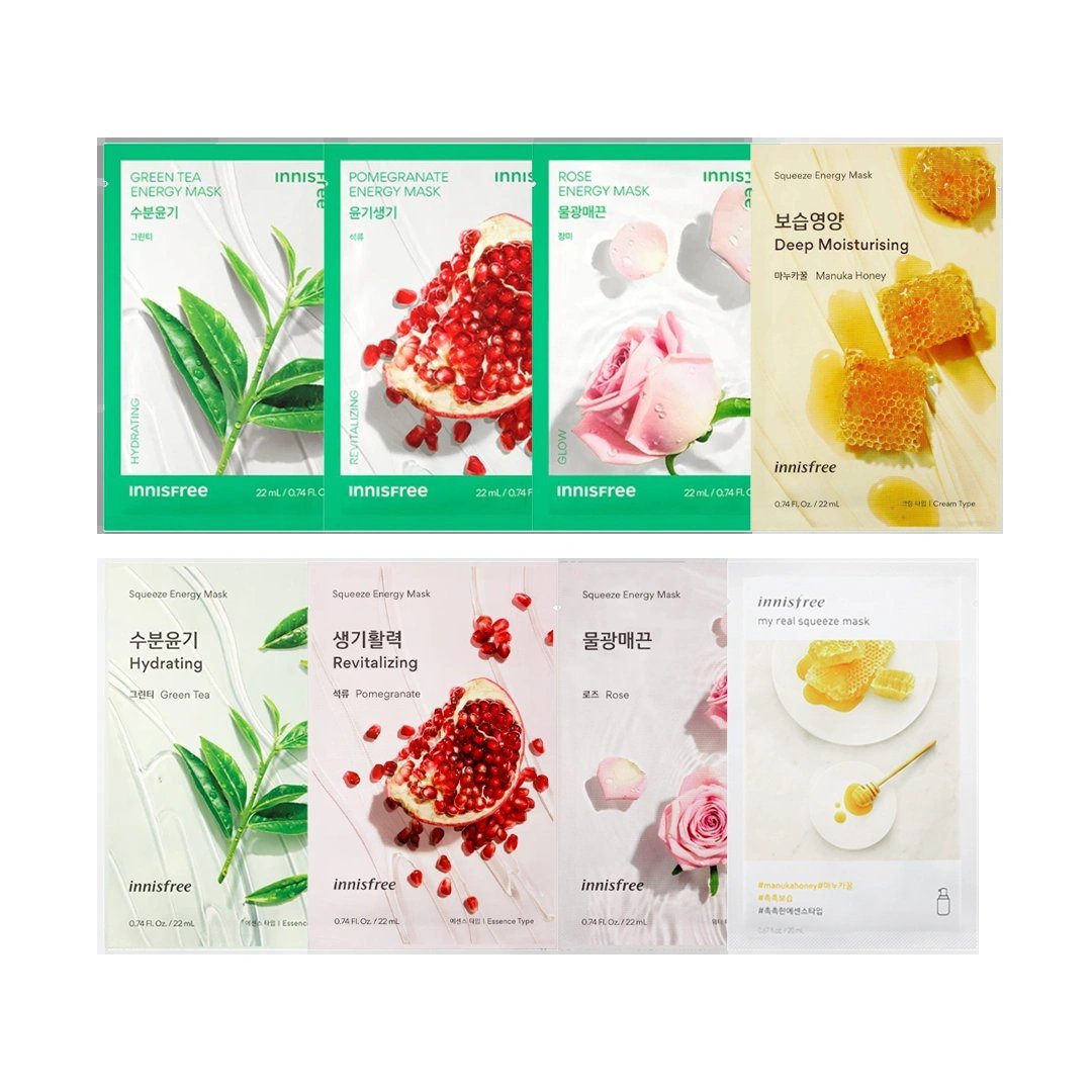 innisfree Energy Mask - GREEN TEA - Emart Skincare Bangladesh