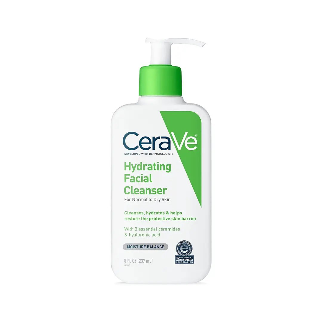 Cerave Hydrating Facial Cleanser (For Normal Dry Skin) 237ml - Emart Skincare Bangladesh