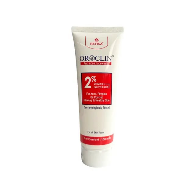 Retina Oroclin Anti Acne Facewash 100ml