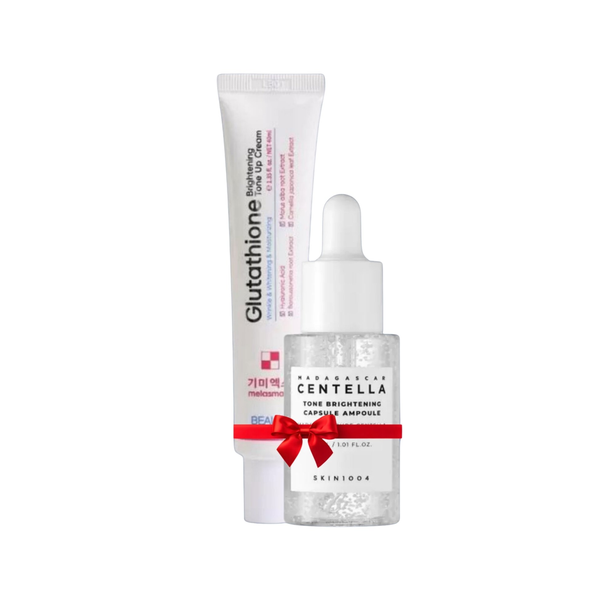 Beaute Glutathione & Skin1004 Centella Skin Brighteing Combo 2Pcs - Emart Skincare Bangladesh