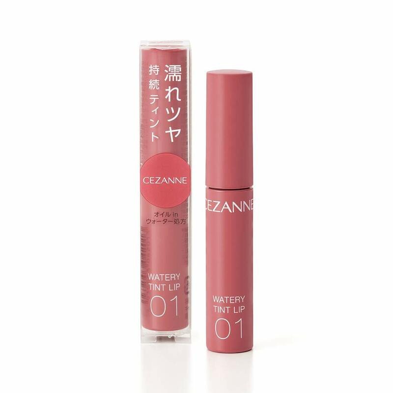 CEZANNE Watery Lip Tint 01 Natural Pink 4g - Emart Skincare Bangladesh
