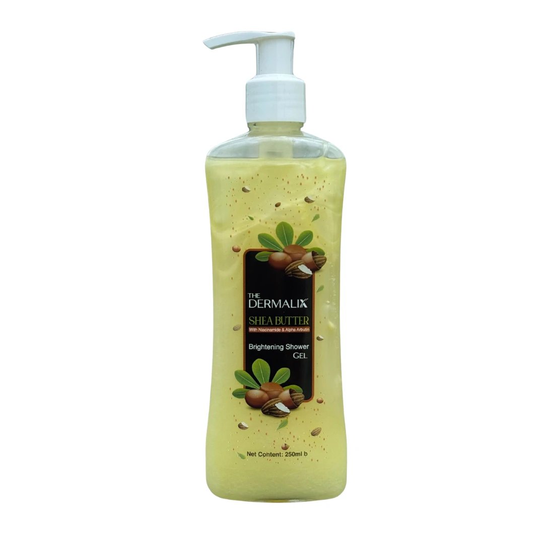 The Dermalix Shea Butter Brightening Shower Gel 250ml - Emart Skincare Bangladesh