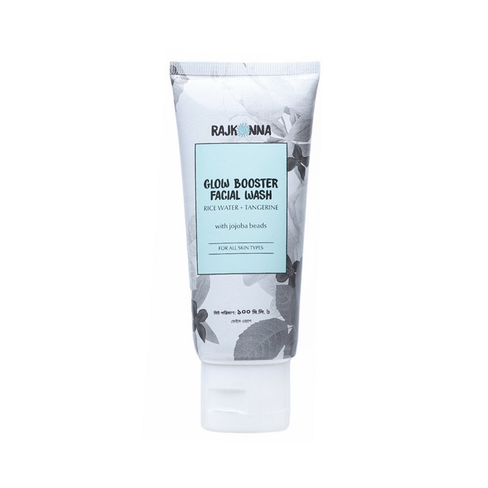 Rajkonna Glow Booster Facial Wash 100ml - Emart Skincare Bangladesh