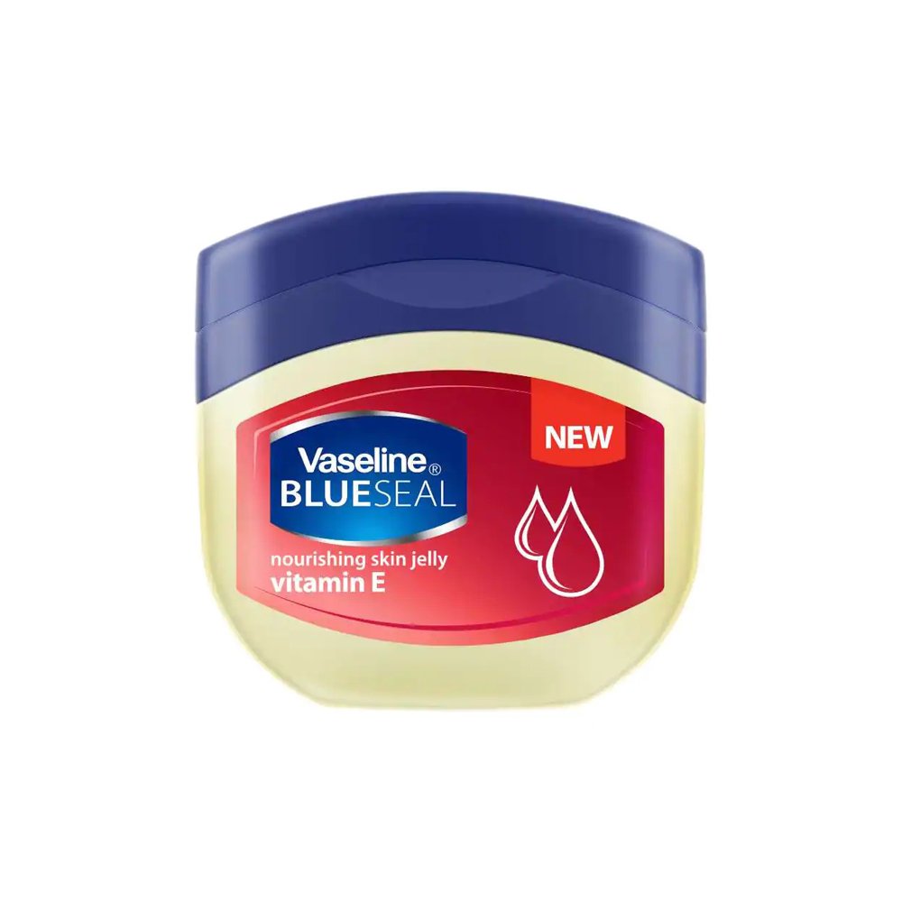Vaseline Blue Blue Seal Nourishing Skin Vitamin E Petroleum Jelly 100ml - Emart Skincare Bangladesh