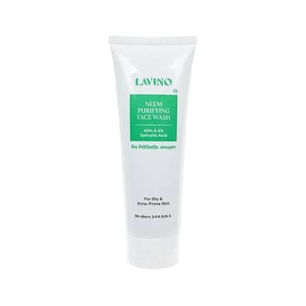 Lavino Neem Purifying Face Wash With 0.5% Salicylic Acid 100ml face cleanser or face wash price in Bangladesh at Emart