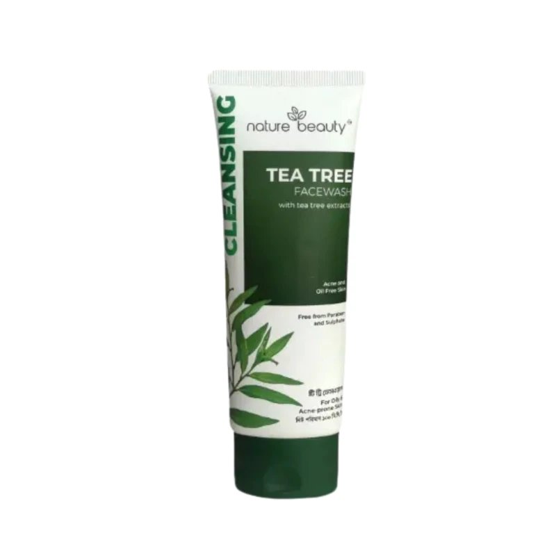 Nature Beauty Tea Tree Face wash 100ml - Emart Skincare Bangladesh