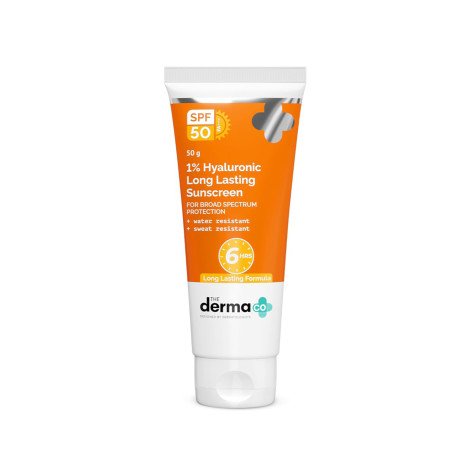 The Derma CO 1% Hyaluronic Sunscreen SPF50 PA++++ 50g - Emart Skincare Bangladesh