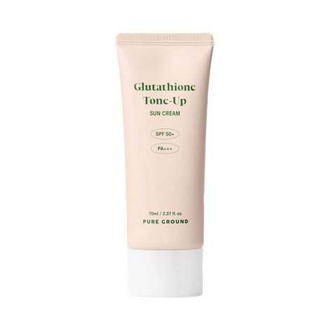 Pure Ground Glutathione Tone-Up Sun Cream SPF50+ PA+++ 70ml - Emart Skincare Bangladesh