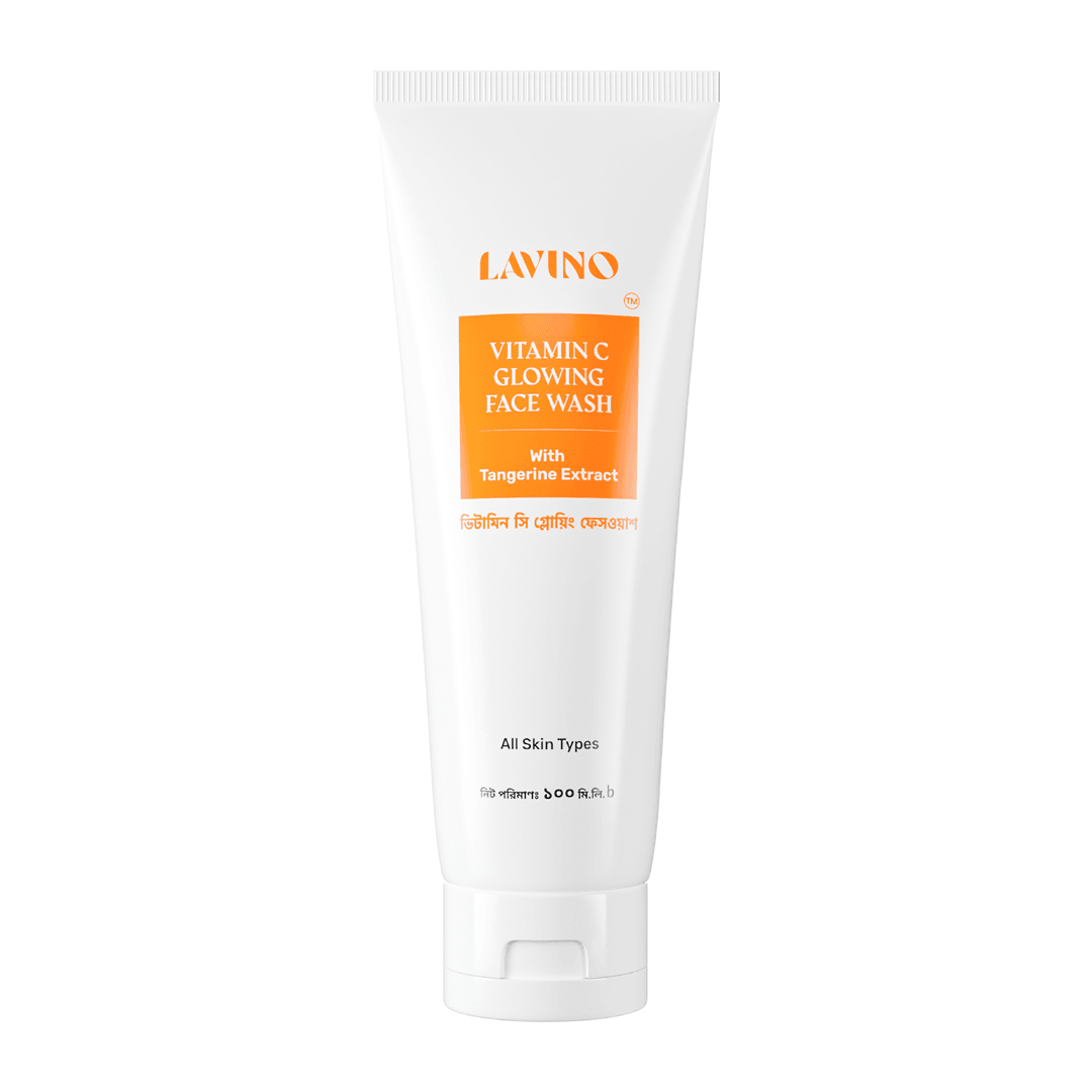 Lavino Vitamin C Face Wash - with Tangerine Extract - Emart Skincare Bangladesh