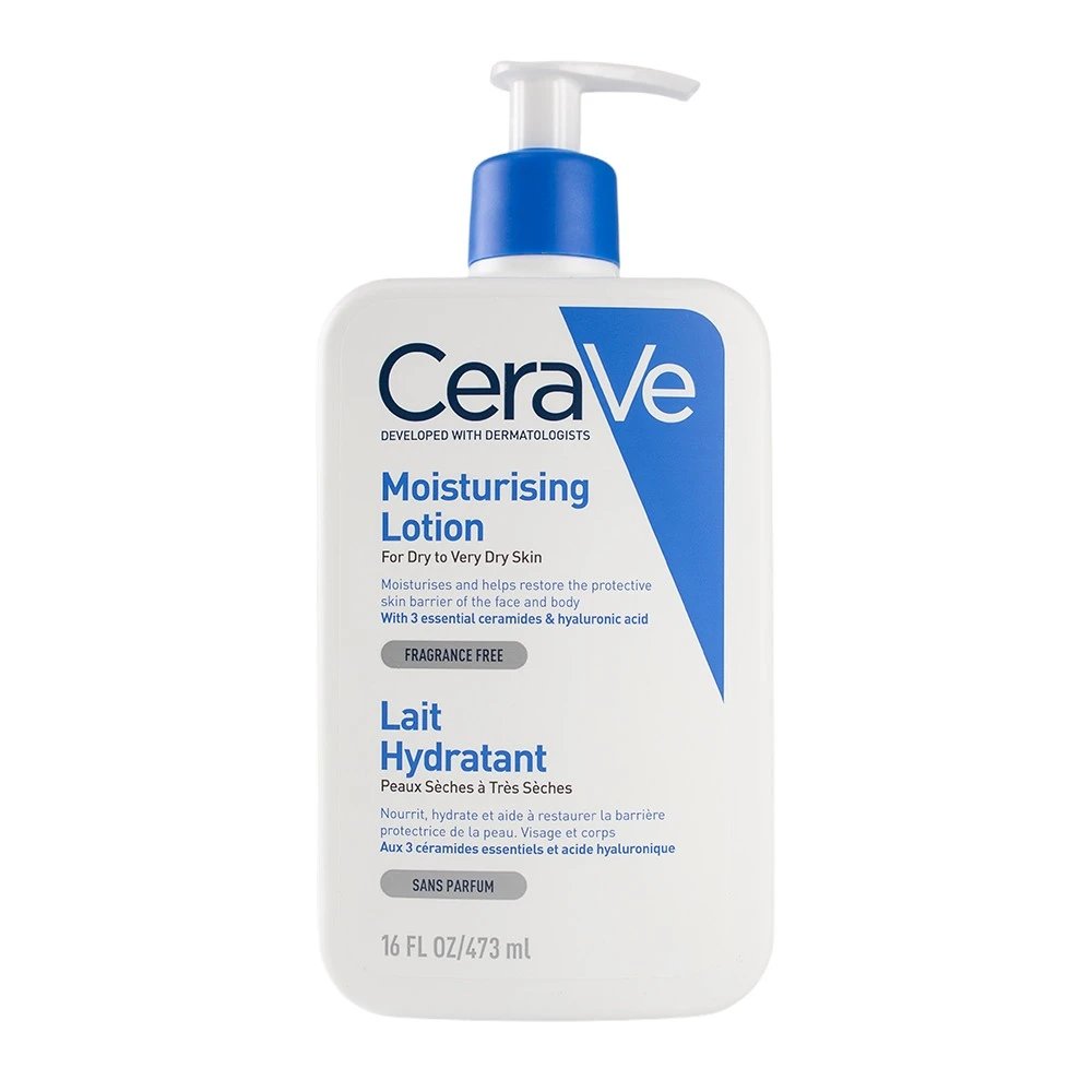 CeraVe Moisturising Lotion For Dry To Very Dry Skin 473ml (UK Version) - Emart Skincare Bangladesh