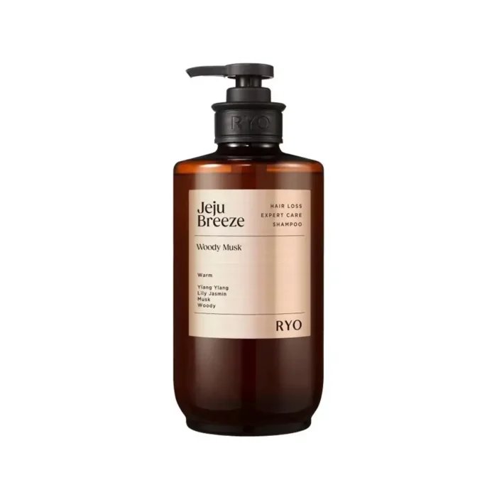 Ryo Hair Loss Expert Care Jeju Breeze Shampoo Woody Musk 585ml - Emart Skincare Bangladesh