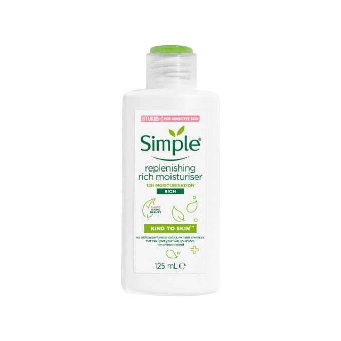 Simple Kind to Skin Replenishing Rich Moisturizer (125gm) - Emart Skincare Bangladesh