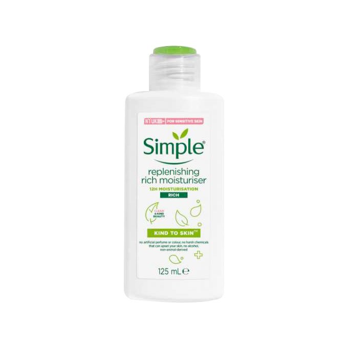 Simple Kind to Skin Replenishing Rich Moisturizer (125gm) - Emart Skincare Bangladesh