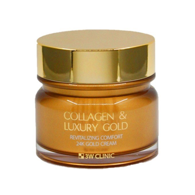 3W Clinic Collagen And Luxury Gold Cream 100ml - Emart Skincare Bangladesh