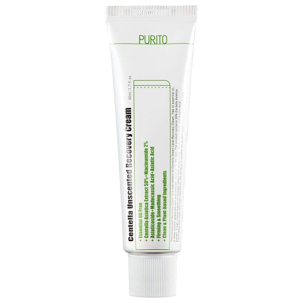 PURITO Centella Unscented Recovery Cream 50ml - Emart Skincare Bangladesh