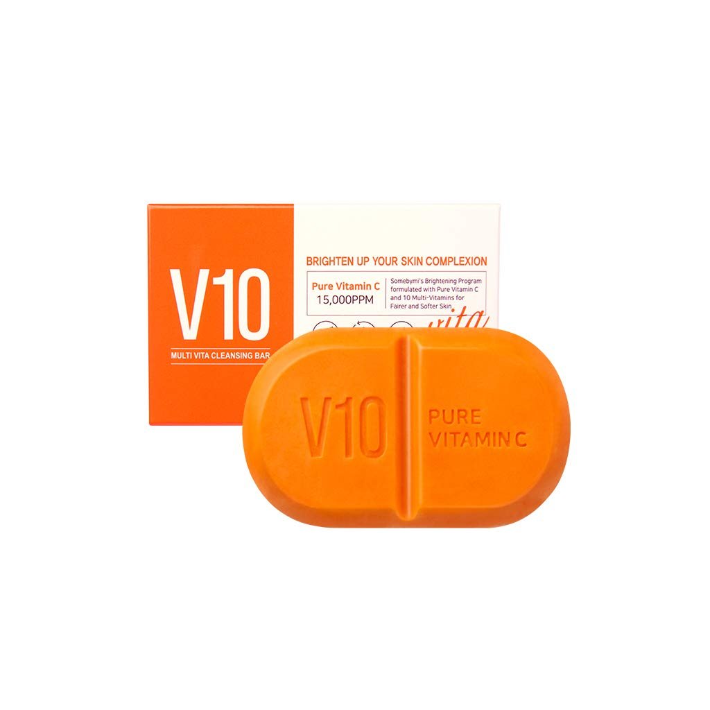 Some By Mi Pure Vitamin C V10 Cleansing Soap 100g - Emart Skincare Bangladesh
