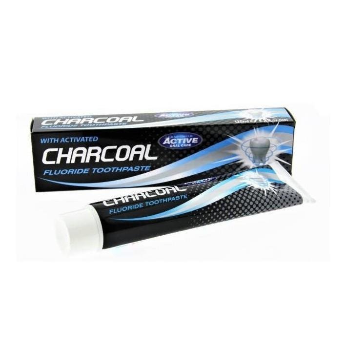 Beauty Formulas Activated Charcoal Toothpaste 125ml - Emart Skincare Bangladesh