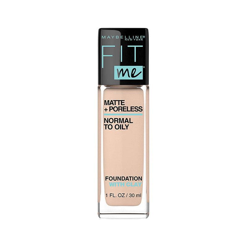 Maybelline Fit Me Matte Liquid Foundation SPF22 - Classic Ivory 120 - 30ml - Emart Skincare Bangladesh