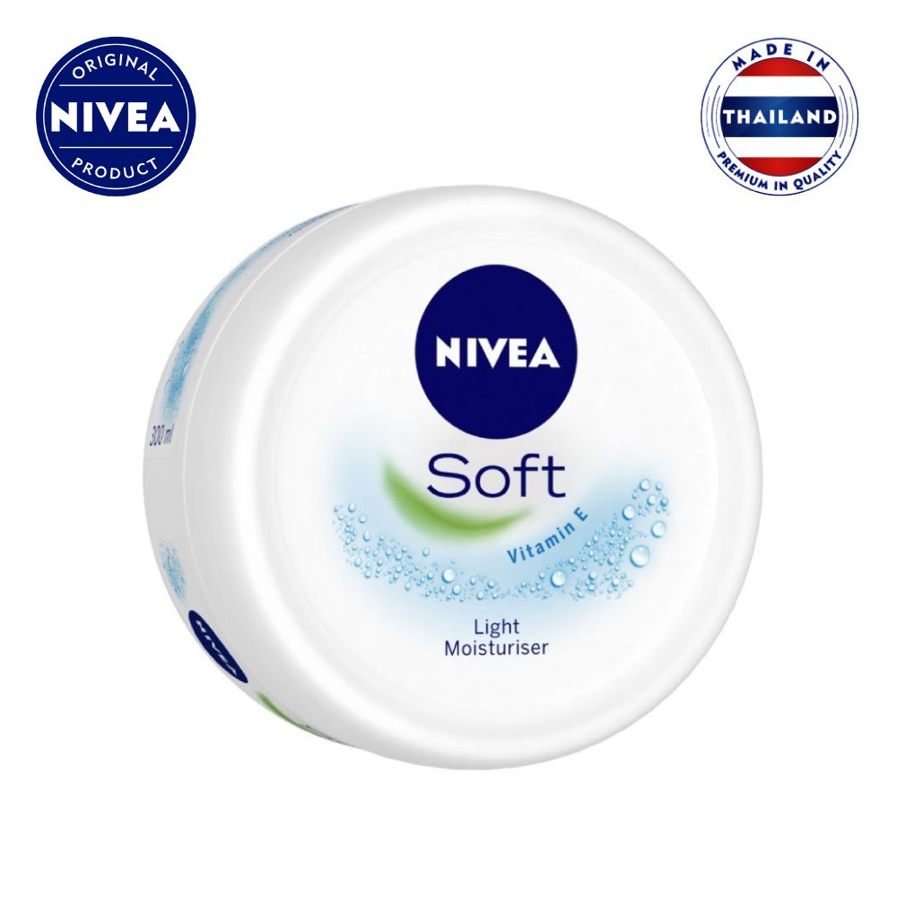 NIVEA Soft Light Moisturising Cream (Jar) - Emart Skincare Bangladesh
