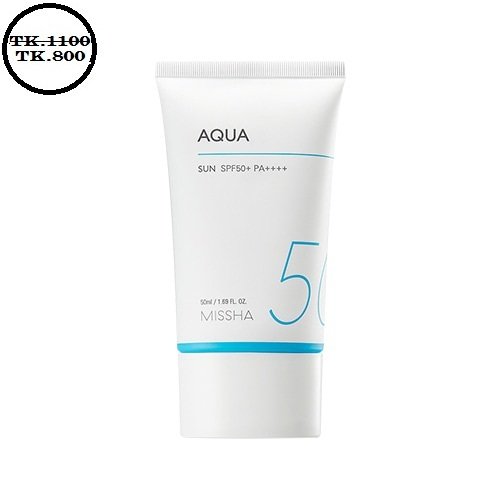Missha All Around Safe Block Aqua Sun SPF50+ /PA++++ 50ml - Emart Skincare Bangladesh